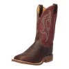 Justin Boots Men's Justin Bent Rail Frontier Bender Brown Whiskey 11in. Riley Brick Top Boot