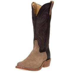 Rios Of Mercedes Men's Ride Ready Tan Crazy Horse Reverse Roughout 15in. Chocolate Remuda Top Cutter Toe Boot -Ariat Sales Store 127856 default l 956a3ca4 f75a 4736 91bd ef40002410f4