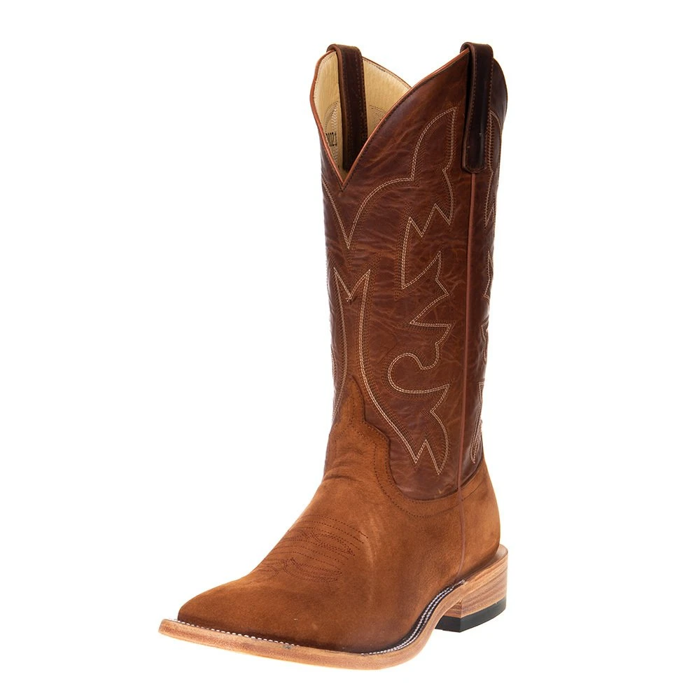 Men's Horsepower Hickory Smoked Bacon Roughout 13in. Brown Top Cowboy Boots 1 Men's Horsepower Hickory Smoked Bacon Roughout 13in. Brown Top Cowboy Boots