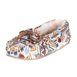 Minnetonka Women's Cally Cream Mosaic Casual