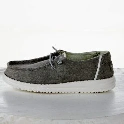 Heydude Hey Dude Youth Wendy Chambray Braid Grey -Ariat Sales Store 130123327 03