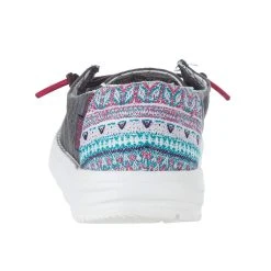 Heydude Youth Hey Dude Wendy Aztec Grey Casual Shoes -Ariat Sales Store 130123328 4