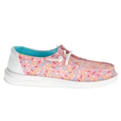Heydude Hey Dude Wendy Youth Pink Sprinkles Casual Shoes -Ariat Sales Store 130125037 4