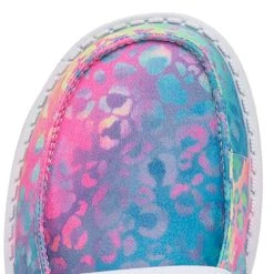 Heydude Kids Hey Dude Wendy Flow Leopard Casual -Ariat Sales Store 130129010 WENDY YOUTH FLOW LEOPARD LEFT 05