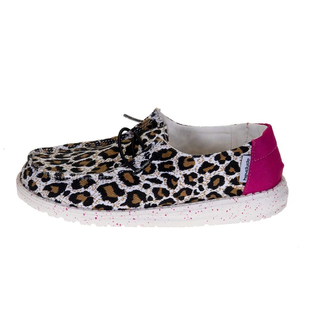 Heydude Youth Hey Dude Cheetah Wendy Casual Shoe 3 Heydude Youth Hey Dude Cheetah Wendy Casual Shoe - Image 3