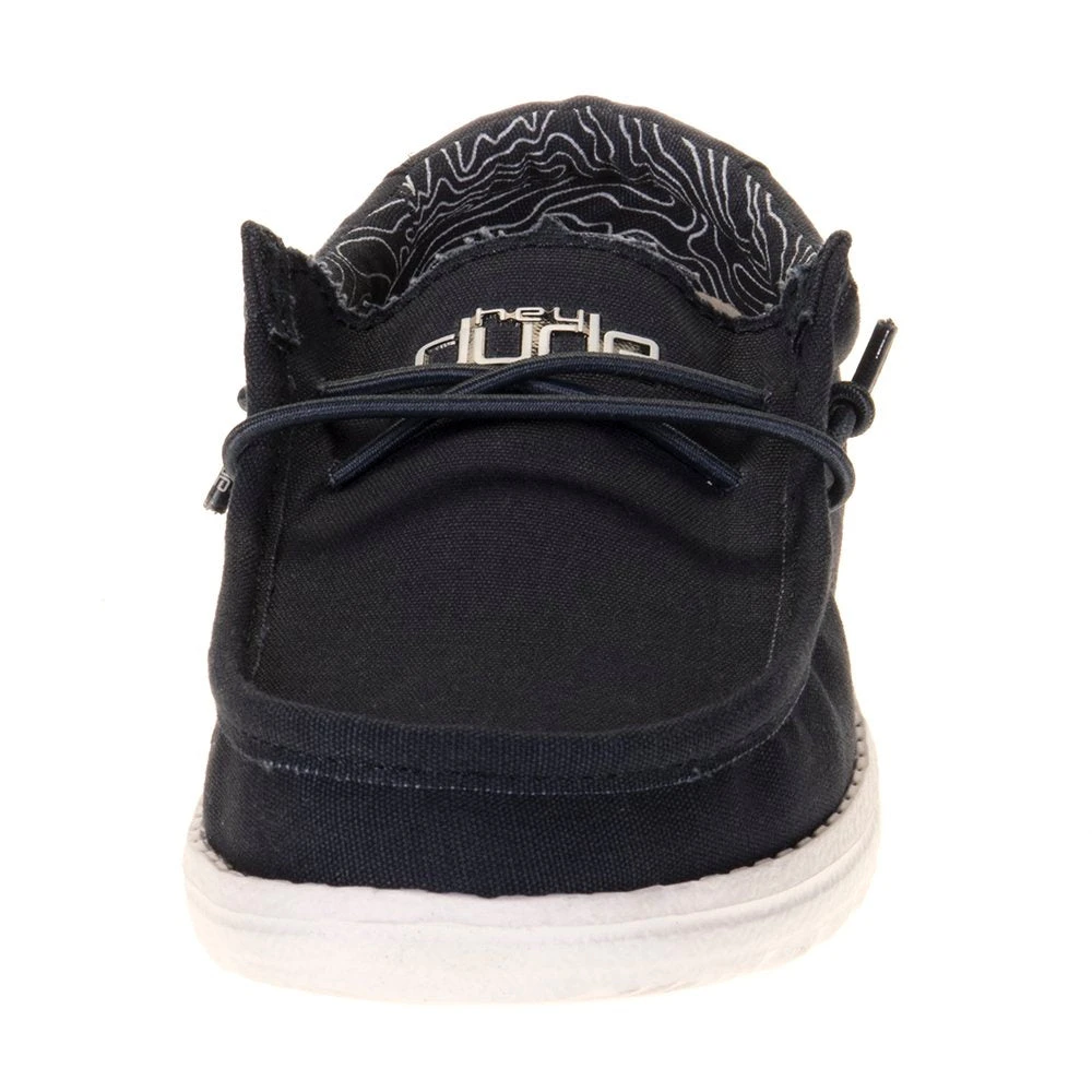 Heydude Youth Hey Dude Wally Navy Casual Shoe 2 Heydude Youth Hey Dude Wally Navy Casual Shoe - Image 2