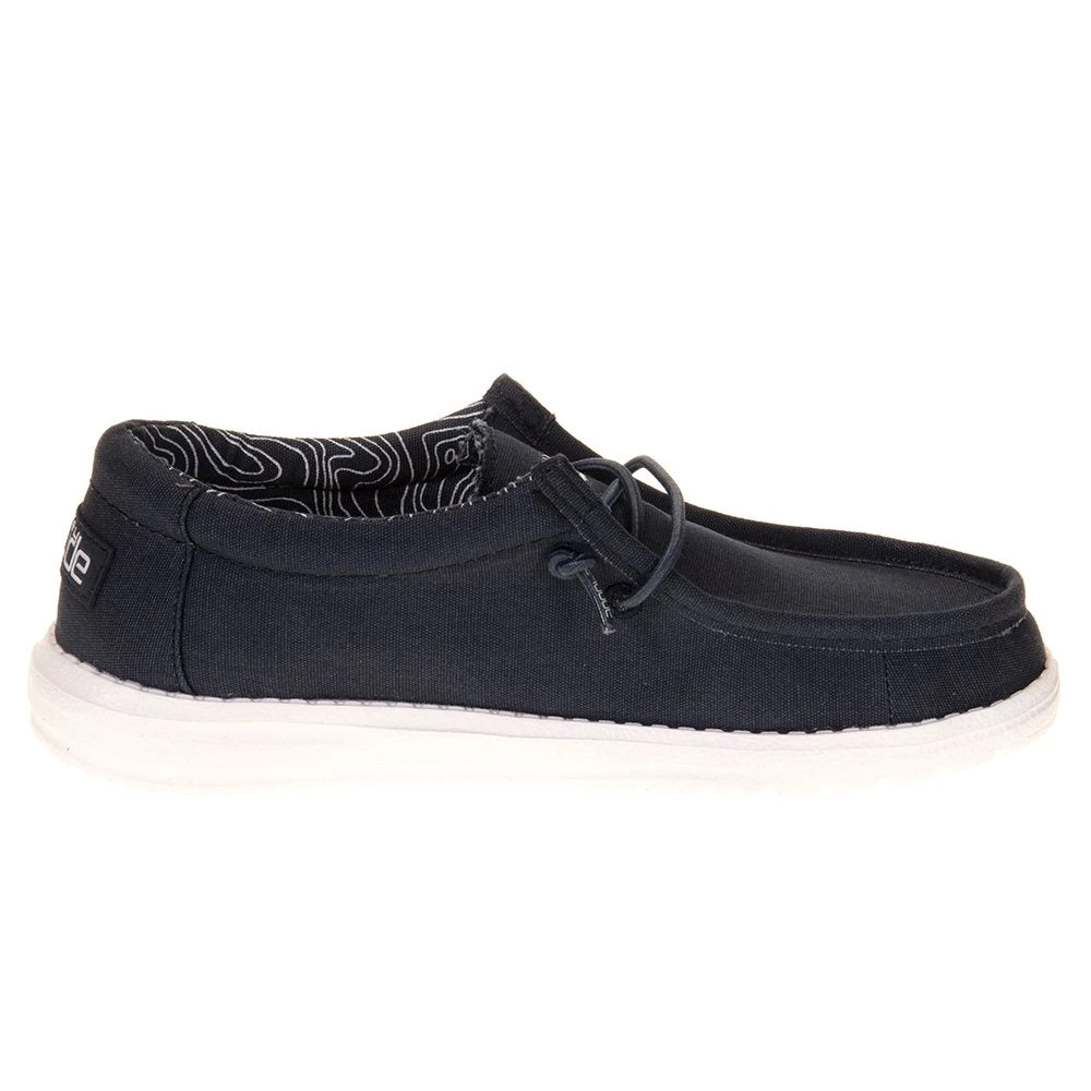 Heydude Youth Hey Dude Wally Navy Casual Shoe 5 Heydude Youth Hey Dude Wally Navy Casual Shoe - Image 5