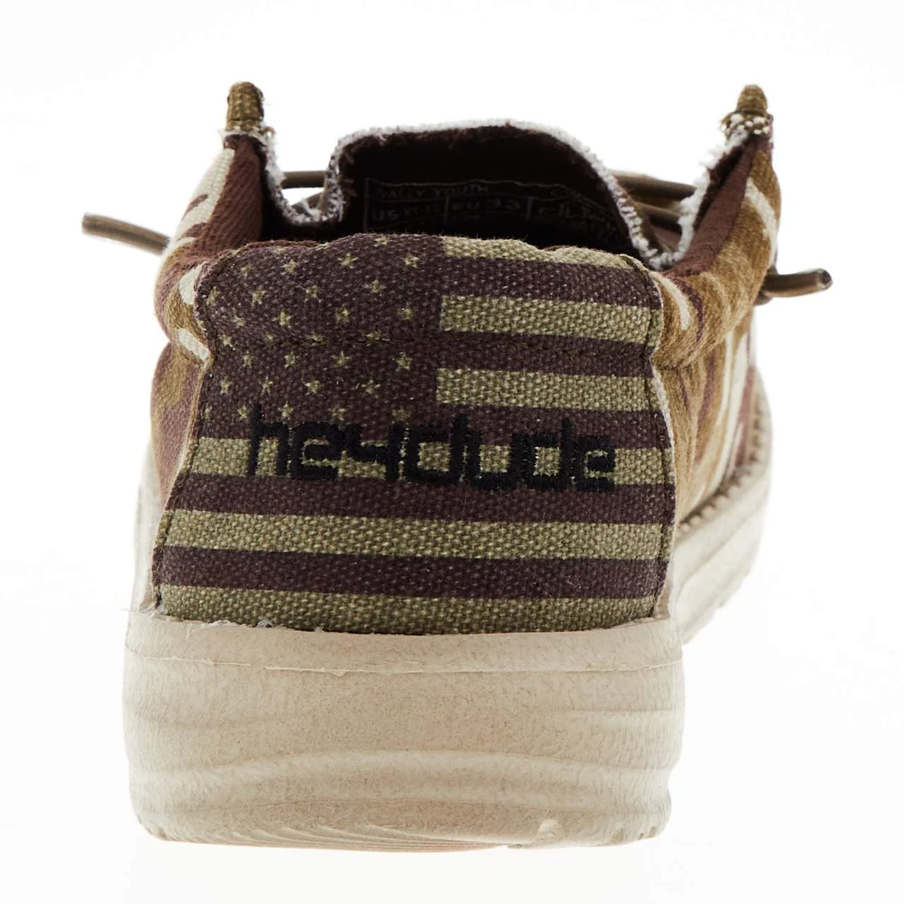 Heydude Kids Hey Dude Wally Camo Flag Casual 4 Heydude Kids Hey Dude Wally Camo Flag Casual - Image 4
