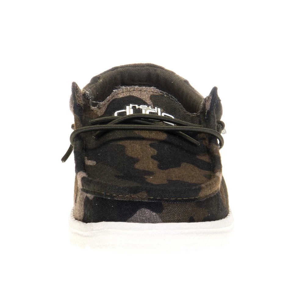 Heydude Youth Hey Dude Wally Linen Camo Casual 2 Heydude Youth Hey Dude Wally Linen Camo Casual - Image 2