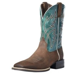 Ariat Men`s Sport Rafter Willow Branch 11` Shoreline Top Square Toe Boot