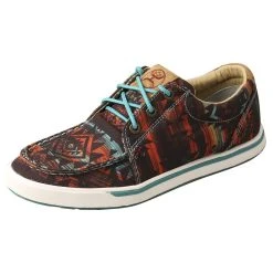 Twisted X Womens Hooey Midnight Aztec Loper