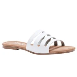 Corkys Footwear Women White Bikini Sandal