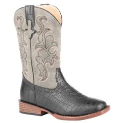 Roper Youth Roper Gator Boy Square Toe Cowboy Boot