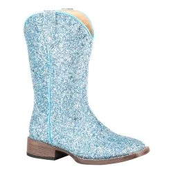Roper Footwear Roper Girls Toddler Roper Blue Glitter Galor Cowgirl Boot