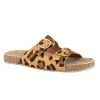 Roper Womens Leopard Hair On Sandal