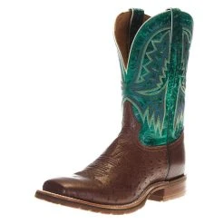 Tony Lama Men's Hickory Smooth Ostrich 11in. Emerald Green Goat Top Boots -Ariat Sales Store 137597 default l 4b38f511 4ca7 4d33 8378 e93942fd20ff