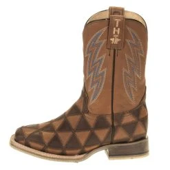 Tin Haul Footwear Kids Rocker Guitar Sole Cowboy Boot -Ariat Sales Store 14 018 0077 0810 2
