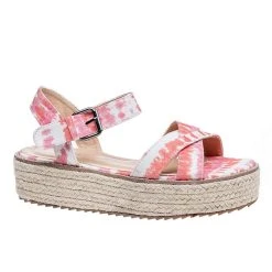 Corkys Footwear Women`s Corky`s Pilot Pink Tye Dye Sandal