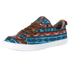 Reba By Justin Women's Ar! Multicolor Southwest Lace Up Casual