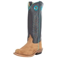 Horsepower Kids Sawdust Roughout Cutter Toe Cowboy Boots