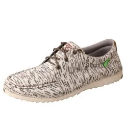 Twisted X Men's Zero-X White Gray Lace Up Casual Shoe