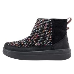 Heydude Youth Hey Dude Funfetti Black Casual Boot