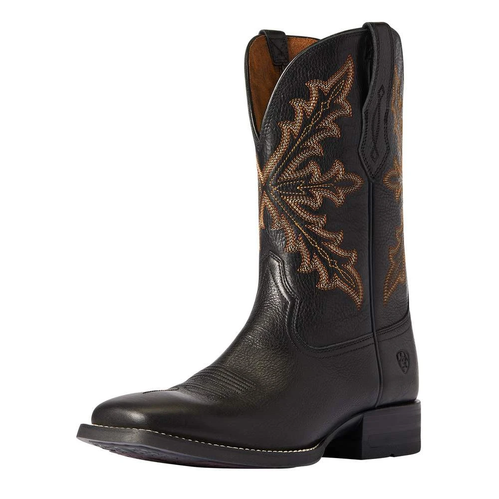 Ariat Men's Qualifier Night Sky 11in. Night Black Top Square Toe 1 Ariat Men's Qualifier Night Sky 11in. Night Black Top Square Toe