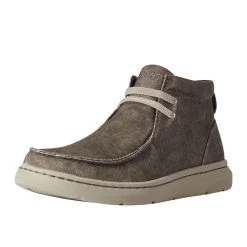 Ariat Men's Ariat Hilo Mid Stretch Charcoal Canvas Shoe