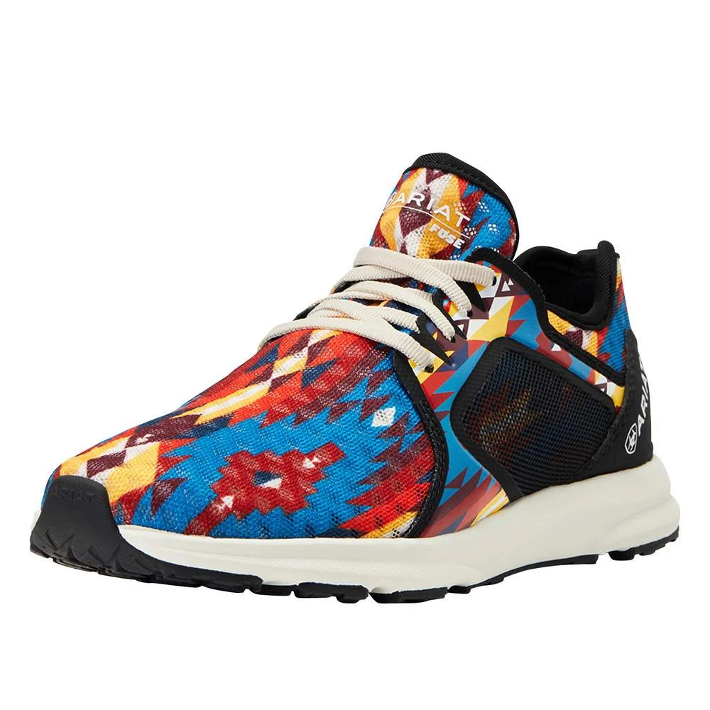 Ariat Women's Blue Aztec Fuse Casual 1 Ariat Women's Blue Aztec Fuse Casual