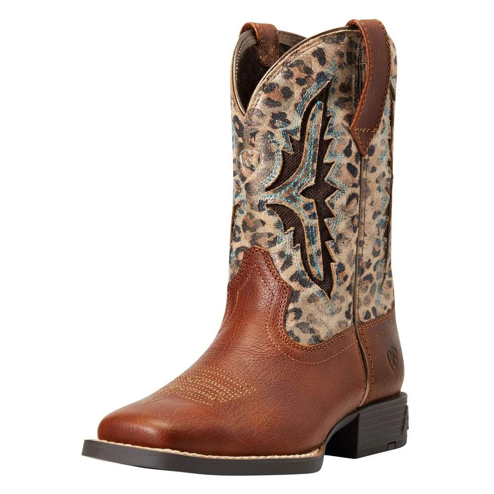 Ariat Child/Youth VentTek Metallic Leopard Boot 1 Ariat Child/Youth VentTek Metallic Leopard Boot