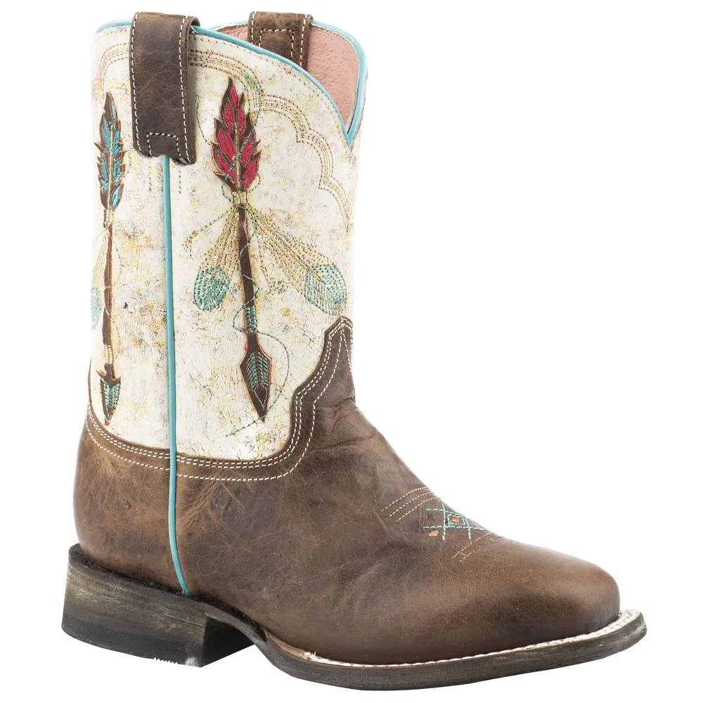 Roper Kids Arrow Feather Cowboy Boot 1 Roper Kids Arrow Feather Cowboy Boot
