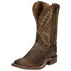 Tony Lama Men's Bowie Oak Brown 11in. TLX Performance Cowboy Boots