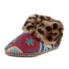 Mf Western Products Women's M+F Multi Aztec Cheetah Slipper