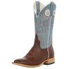 Horsepower Boots Men`s Top Hand Coach Shrunken Shoulder 13` Grey Sinsation Top Boot