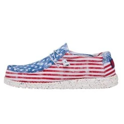 Heydude Mens Hey Dude Wally Stars & Stripes Casual -Ariat Sales Store 150202699 3