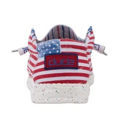 Heydude Mens Hey Dude Wally Stars & Stripes Casual -Ariat Sales Store 150202699 4