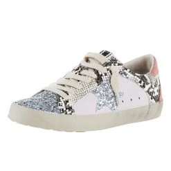 Shu Shop Paula Multi Print Lilac Casual Shoe