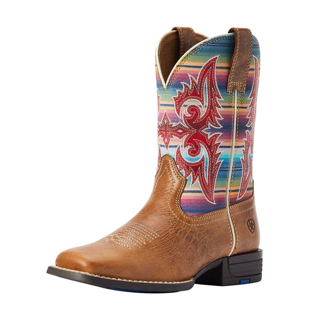 Ariat Youth Tan Lonestar Ridge Serape Cowgirl Boot 1 Ariat Youth Tan Lonestar Ridge Serape Cowgirl Boot