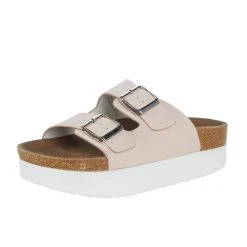 Corkys Footwear Womens Tabloid Blush Slide