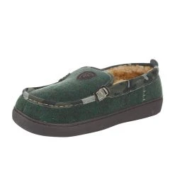 Nestery Hoisery Men's Ariat Green/Camo Lost Lake Moccasin Slipper