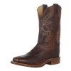 Justin Boots Jusitn Mens Bender Dark Brown Cowhide 11in Square Toe Boot