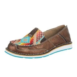 Ariat Womens Cruiser Copper Metallic/Rainbow Aztec