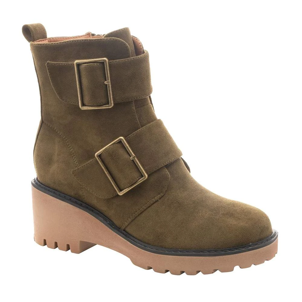 Corkys Footwear Womens Woke Moss Distressed Bootie 1 Corkys Footwear Womens Woke Moss Distressed Bootie