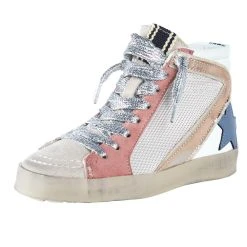 Shu Shop Toddlers Roxanne Mauve High Top Casual Shoe