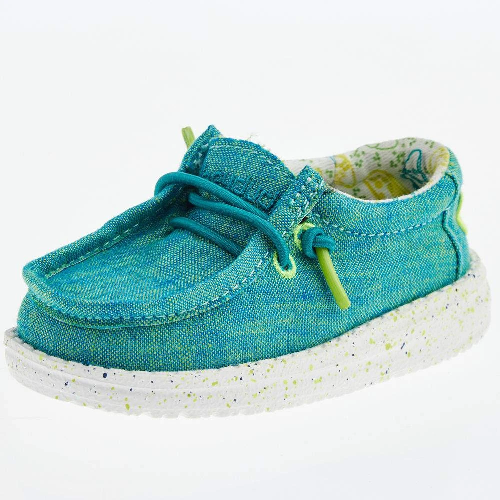 HeydudeToddler Hey Dude Wally Green Chambray Gamer Casual 1 HeydudeToddler Hey Dude Wally Green Chambray Gamer Casual
