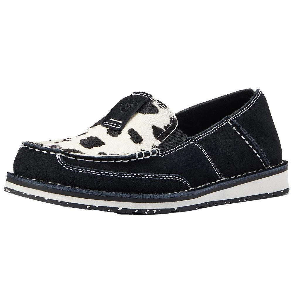 Ariat Women's Black And White Suede Cruiser 1 Ariat Women's Black And White Suede Cruiser