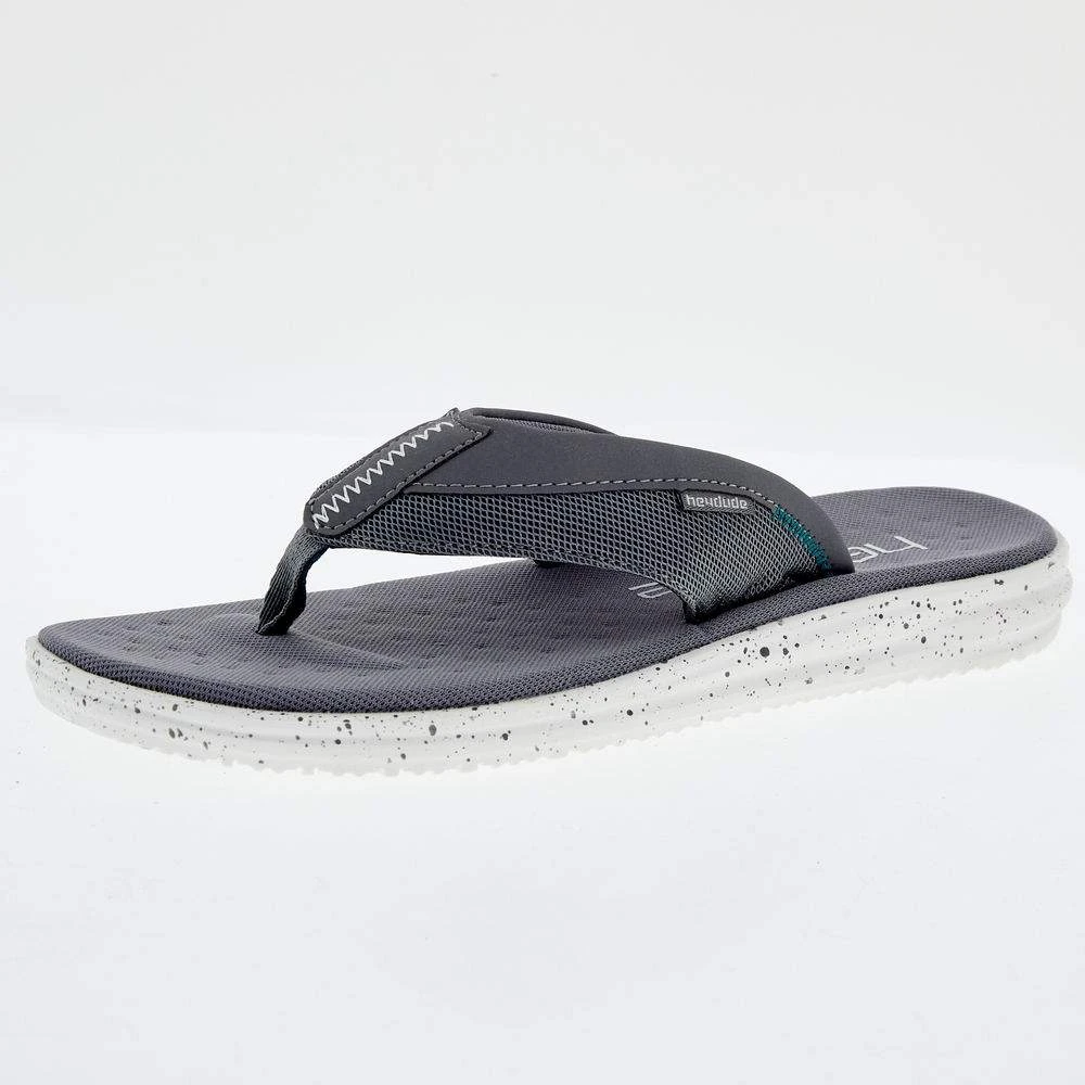 Heydude Men`s Hey Dude Flinn Free Grey Sandal 2 Heydude Men`s Hey Dude Flinn Free Grey Sandal - Image 2
