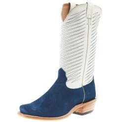 Fenoglio Boot Co Men`s Navy Blue Roughout 13` Cream Top Boot -Ariat Sales Store 159917 default l 042f2ed5 f604 4e60 bb2d cb00bbf22e70