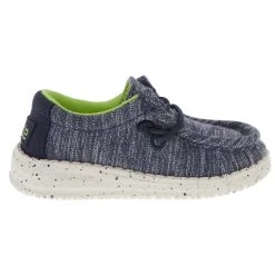 Heydude Toddler Hey Dude Wally Stretch Navy Speckle Casual -Ariat Sales Store 160012778 05