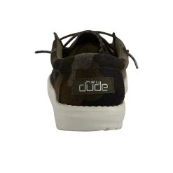 Heydude Toddler Hey Dude Linen Camo Wally Casual Shoe -Ariat Sales Store 160017030 4